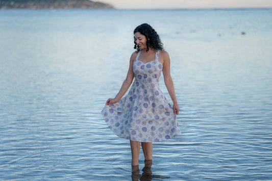Isabelle in Her Dress Dusk Petal