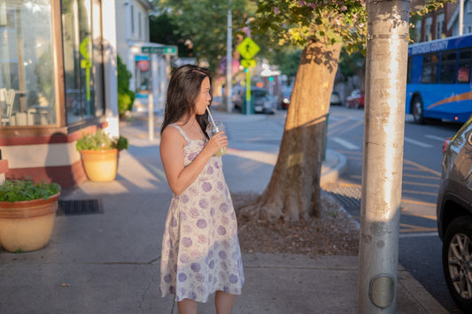 Tiffany in Her Dress Dusk Petal
